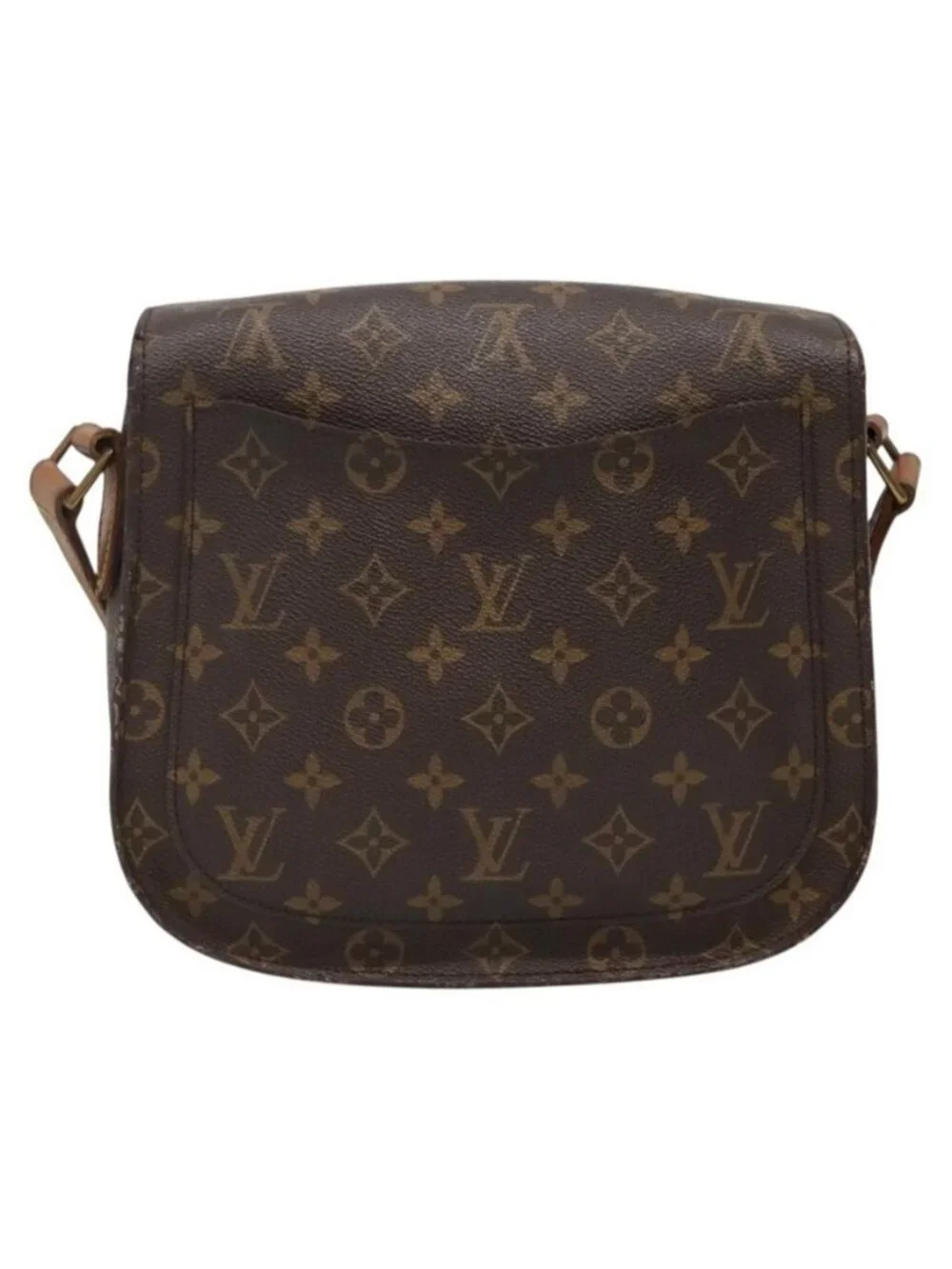 Authentic LOUIS VUITTON Monogram Monogram Saint Cloud GM Shoulder Bag M51242